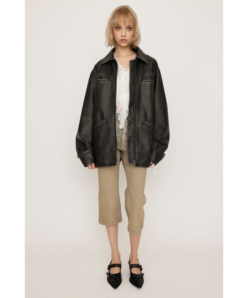カートに入れると2500円OFF！】VINTAGE BOXY F／LEATHER