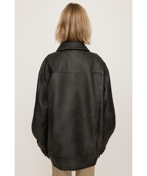 SLY VINTAGE BOXY F／LEATHER ジャケット SLY | VINTAGE BOXY F／LEATHER ジャケット (ジャケット ) |SHEL