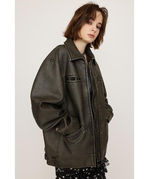 カートに入れると2500円OFF！】VINTAGE BOXY F／LEATHER