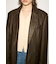 【THROW】F／LEATHER BOXY ジャケット