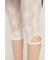 SIDE HOLE LACE レギンス