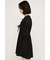 FRONT RIBBON PUFF SLEEVE ワンピース