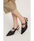 POINTED TOE BELT サンダル