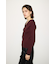 【THROW】ONE SHOULDER SLANT BUTTON トップス