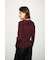 【THROW】ONE SHOULDER SLANT BUTTON トップス