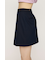 FRONT PLEATS ショートスカート