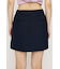FRONT PLEATS ショートスカート