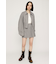 FRONT PLEATS ショートスカート