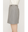 FRONT PLEATS ショートスカート