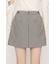 FRONT PLEATS ショートスカート