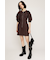 BICOLOR STITCH ショートワンピース