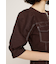 BICOLOR STITCH ショートワンピース