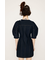 BICOLOR STITCH ショートワンピース