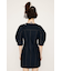 BICOLOR STITCH ショートワンピース