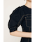 BICOLOR STITCH ショートワンピース