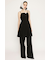 PLEATS CAMI ショートワンピース