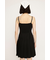 PLEATS CAMI ショートワンピース