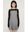 PLEATS CAMI ショートワンピース