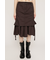 L／W WASHED MIDDLE MERMAID スカート