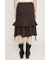 L／W WASHED MIDDLE MERMAID スカート