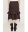 L／W WASHED MIDDLE MERMAID スカート