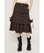 L／W WASHED MIDDLE MERMAID スカート