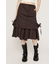 L／W WASHED MIDDLE MERMAID スカート