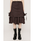 L／W WASHED MIDDLE MERMAID スカート