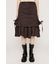 L／W WASHED MIDDLE MERMAID スカート