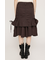 L／W WASHED MIDDLE MERMAID スカート