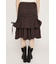 L／W WASHED MIDDLE MERMAID スカート