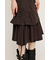 L／W WASHED MIDDLE MERMAID スカート