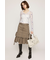 L／W WASHED MIDDLE MERMAID スカート