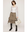 L／W WASHED MIDDLE MERMAID スカート