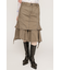 L／W WASHED MIDDLE MERMAID スカート