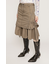 L／W WASHED MIDDLE MERMAID スカート