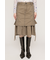 L／W WASHED MIDDLE MERMAID スカート