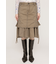 L／W WASHED MIDDLE MERMAID スカート