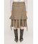 L／W WASHED MIDDLE MERMAID スカート