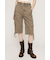 L／W WASHED MIDDLE ショートパンツ