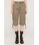 L／W WASHED MIDDLE ショートパンツ