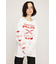 CREW NECK PRINT トップス