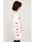 CREW NECK PRINT トップス