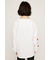 CREW NECK PRINT トップス