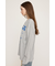 CREW NECK PRINT トップス