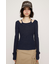 LAYER WASHED KNIT トップス