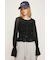 PUFFY SHIRRING CUT トップス