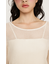 COTTON MESH 2WAY トップス