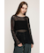 COTTON MESH 2WAY トップス