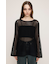 COTTON MESH 2WAY トップス